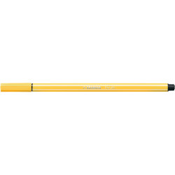 Rostirón, filctoll 1mm, M STABILO Pen 68 sárga Filctoll Stabilo