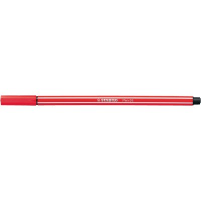 Rostirón, filctoll 1mm, M STABILO Pen 68 kármin piros