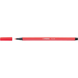 Rostirón, filctoll 1mm, M STABILO Pen 68 kármin piros