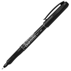 Alkoholos marker 0,6mm, F OHP Centropen 2636 fekete Permanent marker Centropen