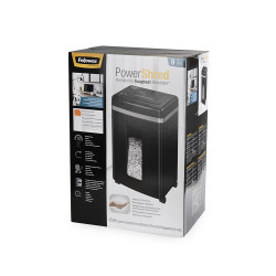 Iratmegsemmisítő, 9lap, mikrokonfetti vágás 2x12mm, Fellowes® Microshred 450M Iratmegsemmisítő gép Fellowes