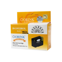 Utángyártott Hp 932XL/CN053AE tintapatron black ORINK Tintapatron kompatibilis Orink