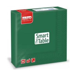 Szalvéta 2 rétegű 33 x 33 cm 50 lap/cs Fato Smart Table erdőzöld_82622300 Szalvéták Fato