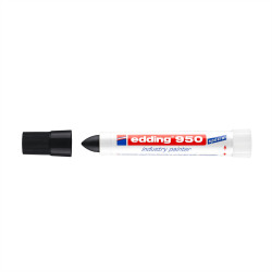 Alkoholos jelölő marker 10mm, kúpos Edding 950 fekete Permanent marker EDDING