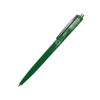 Golyóstoll 0,8mm, nyomógombos műanyag zöld test, Bluering® Z3, írásszín zöld Golyóstoll 0,8mm, nyomógombos műanyag zöld test, Bluering® Z3, írásszín zöld