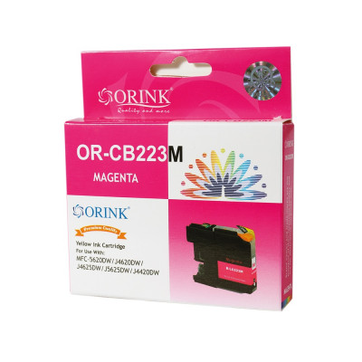 Brother LC223XL tintapatron magenta ORINK Brother LC223XL tintapatron magenta ORINK