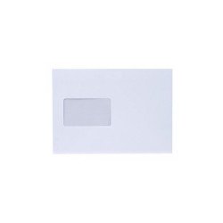 Boríték LC/5 szilikonos bélésnyomott bal ablak 45x90mm 162x229mm B20A60 Bluering® fehér Boríték Bluering