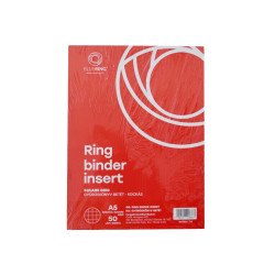 Gyűrűskönyv betét A5, 50lap Bluering® kockás Gyűrűskönyv betét, rovatoltpapír Bluering