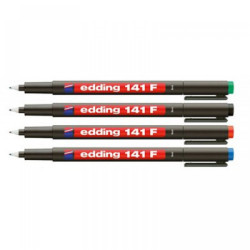 Alkoholos marker 0,6mm, 141F OHP Edding kék Permanent marker EDDING