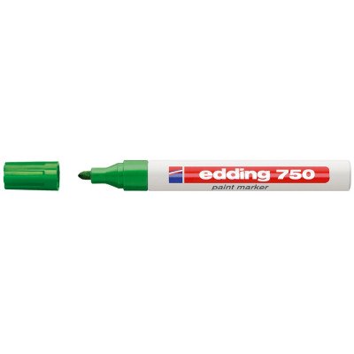Lakkmarker 2-4mm, kerek Edding 750 zöld Lakkmarker 2-4mm, kerek Edding 750 zöld