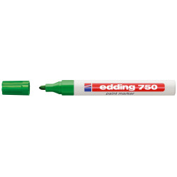 Lakkmarker 2-4mm, kerek Edding 750 zöld Lakkmarker EDDING