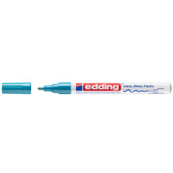 Lakkmarker 1-2mm, kerek Edding 751 világoskék Lakkmarker EDDING