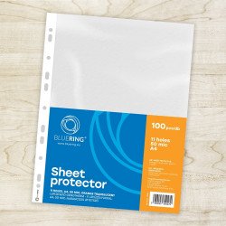 Genotherm lefűzhető, A4, 50 micron narancsos Bluering® 100 db/csomag, Lefűzhető genotherm Bluering