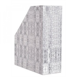 Iratpapucs 9cm, karton, Bluering® textil szürke Iratpapucs Bluering