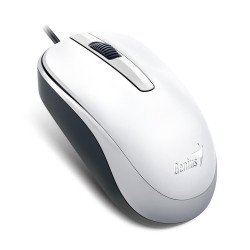 Egér optikai vezetékes DX-120 Genius fehér Egér, mutatóeszköz Genius