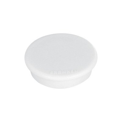 Mágnes 38mm, erősség: 2500 g. HMS36 09 Franken 10 db/csomag, fehér