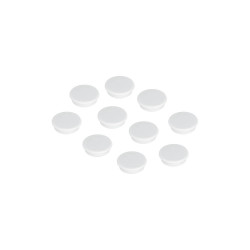Mágnes 38mm, erősség: 2500 g. HMS36 09 Franken 10 db/csomag, fehér