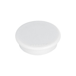 Mágnes 38mm, erősség: 2500 g. HMS36 09 Franken 10 db/csomag, fehér Táblamágnes Franken