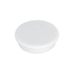 Mágnes 38mm, erősség: 2500 g. HMS36 09 Franken 10 db/csomag, fehér Táblamágnes Franken