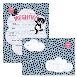 Partimeghívó borítékkal Ars Una Think-Pink (5285) 23 Egyéb iskolaszer Ars Una