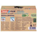 Ragasztószalag adagoló 19mmx10m, asztali + irodai átlátszó újrahasznosított ragasztószalag Tesa Eco & Crystal