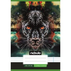 Füzet, A5, 4. osztályos vonalas, 21-32, Vagány minták, II., 16 db/csomag Nebulo Iskolai füzet Nebulo