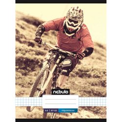 Füzet, A4, kockás, 87-32, Xtreme minták, 12 db/csomag Nebulo Iskolai füzet Nebulo