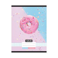 Füzet, A4, kockás, 87-32, L-Design minták, 12 db/csomag Nebulo Iskolai füzet Nebulo