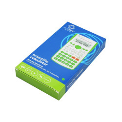 Számológép tudományos 240 funkciós, Bluering® zöld Számológép Bluering
