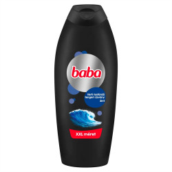 Tusfürdő 750 ml férfi Baba Tengeri Ásvány Sampon, tusfürdő, testápoló, hintőpor Baba