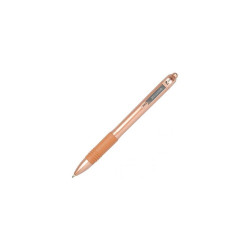 Golyóstoll 1mm, rose gold test, Zebra Z-grip Smooth, írásszínkék Golyóstoll Zebra