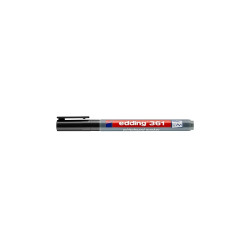 Táblamarker 1mm, kerek Edding 361 fekete Táblamarker EDDING
