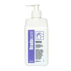 Kézbalzsam pumpás 500 ml glicerines munkavédelmi Bradocare Kézkrémek, balzsamok Bradochem