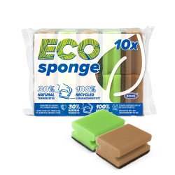 Mosogatószivacs 10 db/csomag formázott Bonus B323 Szivacsok, kendők, súrolók Bonus