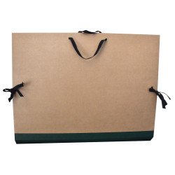 Rajztábla tartó, rajzlaptartó B3, méret karton, szalagfüles Bluering® prémium Rajztábla, tartó Bluering