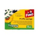 Mosogatószivacs dörzsi 2 db/csomag formázott Fino Profile Happy