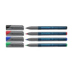 Alkoholos marker OHP 0,4mm tűhegyű Schneider Maxx 220 S 4 klf. szín Permanent marker Schneider