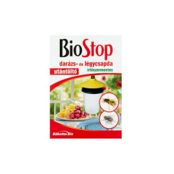 Darázs és légycsapda (1db csapda+3 db utántöltő) Biostop Repülő és mászórovarok elleni szerek BioStop