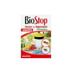 Darázs és légycsapda (1db csapda+3 db utántöltő) Biostop Repülő és mászórovarok elleni szerek BioStop