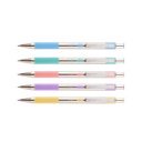 Golyóstoll 0,7mm, pasztell világoskék test, Zebra F-301, írásszín kék