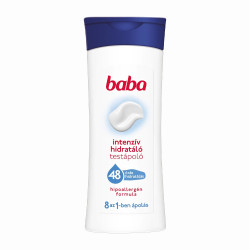 Testápoló 400 ml Baba intensive Sampon, tusfürdő, testápoló, hintőpor Baba