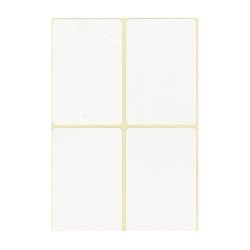 Etikett címke, 45x70mm, 15 lap, 4 címke/lap Etikett - címke Egyéb