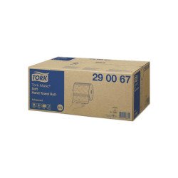 Kéztörlő 2 rétegű tekercses átmérő: 19 cm 150 m/600 lap/tekercs 6 tekercs/karton Advanced H1 Matic SoftTork_290067 fehér Papírtörlők TORK