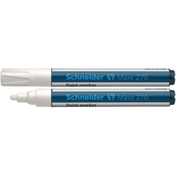 Lakkmarker 1-3mm, Schneider Maxx 270 fehér Lakkmarker Schneider
