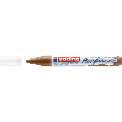 Akril marker 2-3mm, Edding 5100 mogyoró Akril marker 2-3mm, Edding 5100 mogyoró