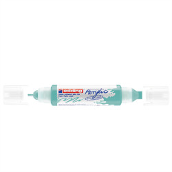 Akril marker 2-3mm, és 5-10mm, 3D kétvégű Edding 5400 türkiz Dekormarker EDDING