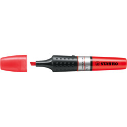 Szövegkiemelő 2-5mm, hengeres test Stabilo Luminator piros Szövegkiemelő Stabilo