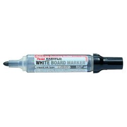 Táblamarker 2mm, kerek, utántölthető Pentel Easyflo fekete Táblamarker PENTEL