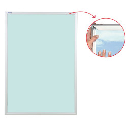 Plakátkeret A1, alumínium keret kültéri Franken Megállító tábla Franken