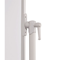 Fehértábla forgatható kétoldalas mágneses 90x120cm, Franken Forgatható tábla Franken